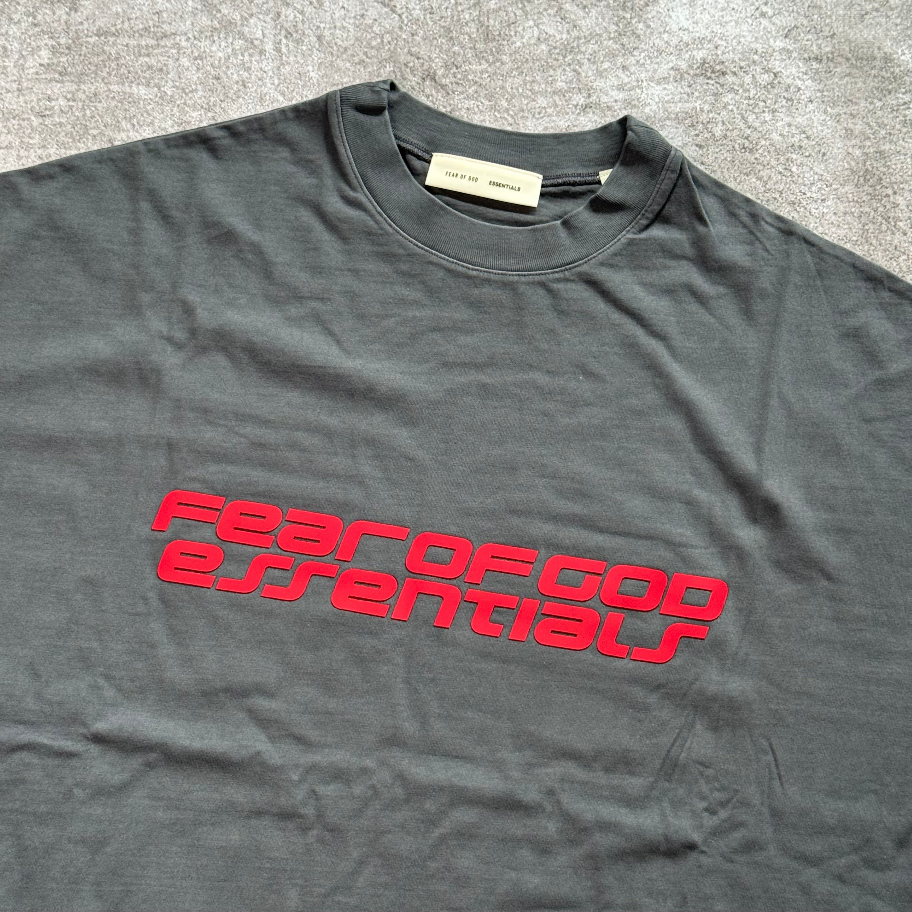 Fear of God Essentials 90s Tee - Iron Grey