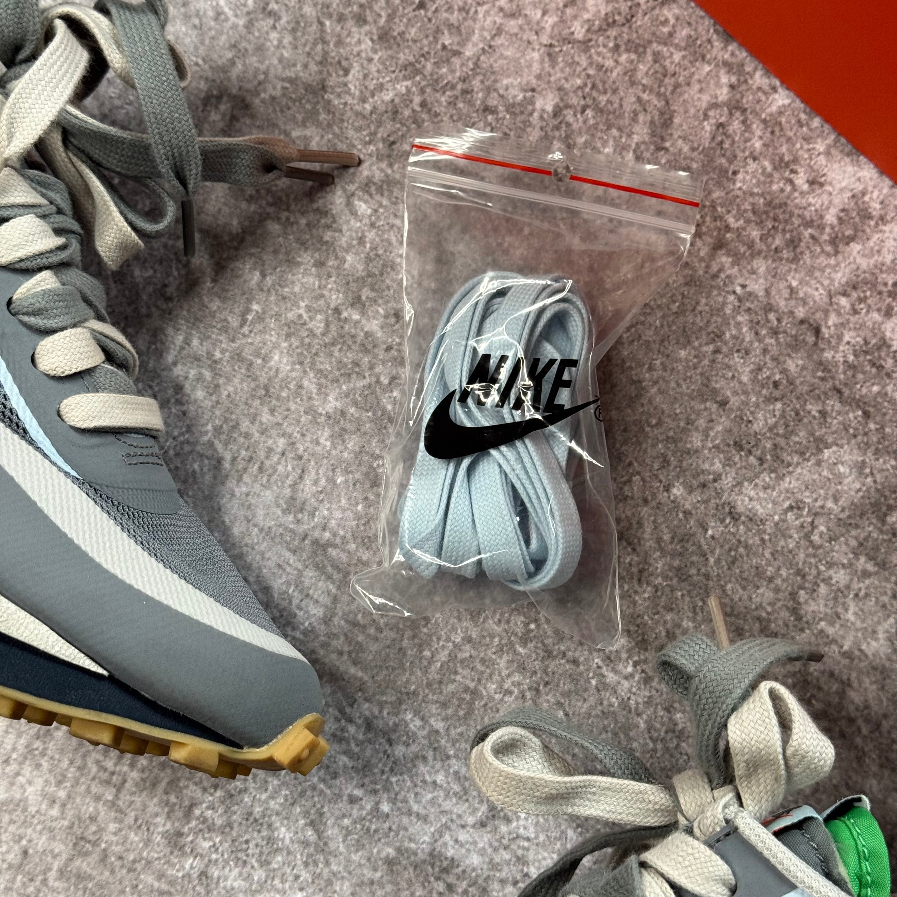 Nike LD Waffle sacai CLOT Kiss of Death 2 Cool Grey - VNDS