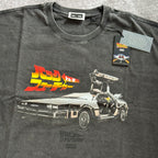 Remera Kith for Back to the Future DeLorean Vintage Tee - Black
