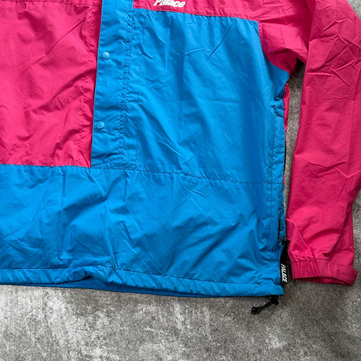 Anorak Palace Skateboard "ripstop" - Pink/Blue (USED)