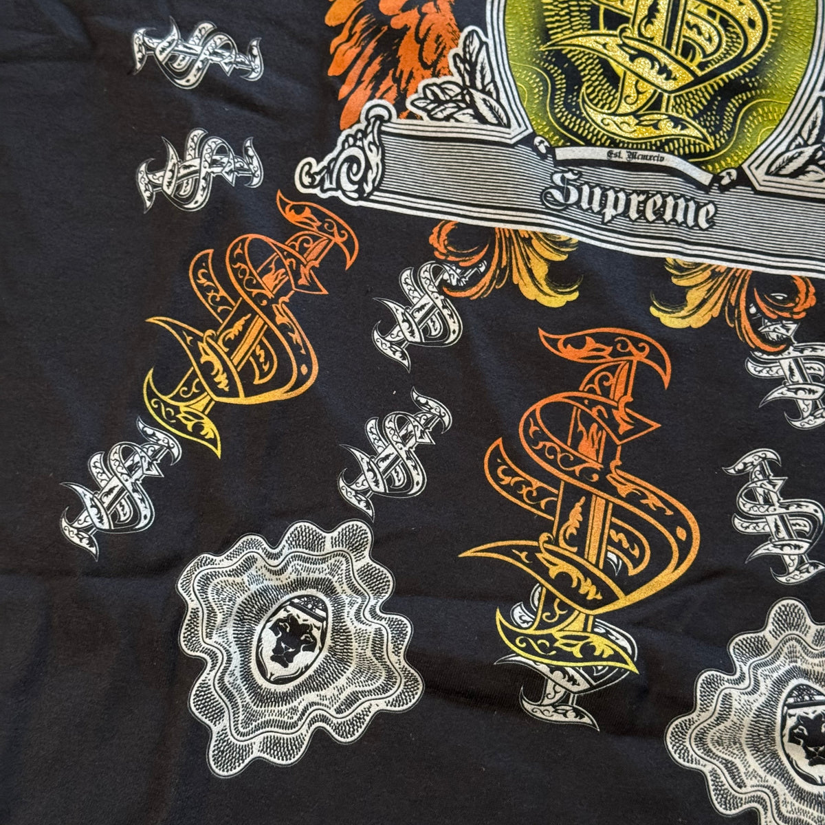 Remera Supreme "Money Tee" - Black