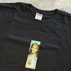 Remera Supreme "Prayer card box logo Tee" - Black