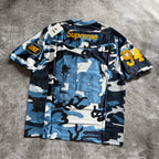 Camiseta Supreme®/Nike® "Football Jersey" - Blue camo