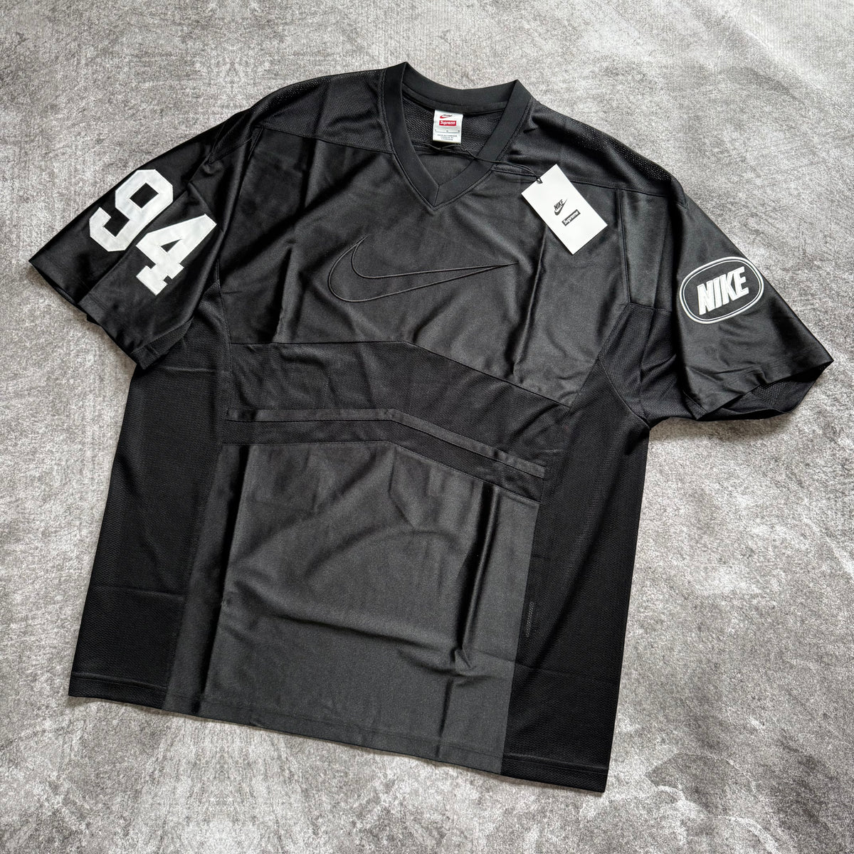 Camiseta Supreme®/Nike® "Football Jersey" - Black