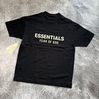 Remera Essentials "Classic Short Sleeve Tee" - Jet black