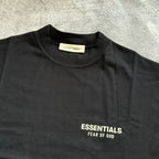 Remera Essentials "Classic Short Sleeve Tee" - Jet black
