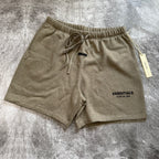 Remera Essentials "Classic Fleece Sweatshort" - Homestead Heather