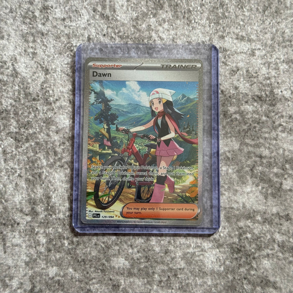 Dawn #129 Pokemon Phantasmal Flames - NM (FS)