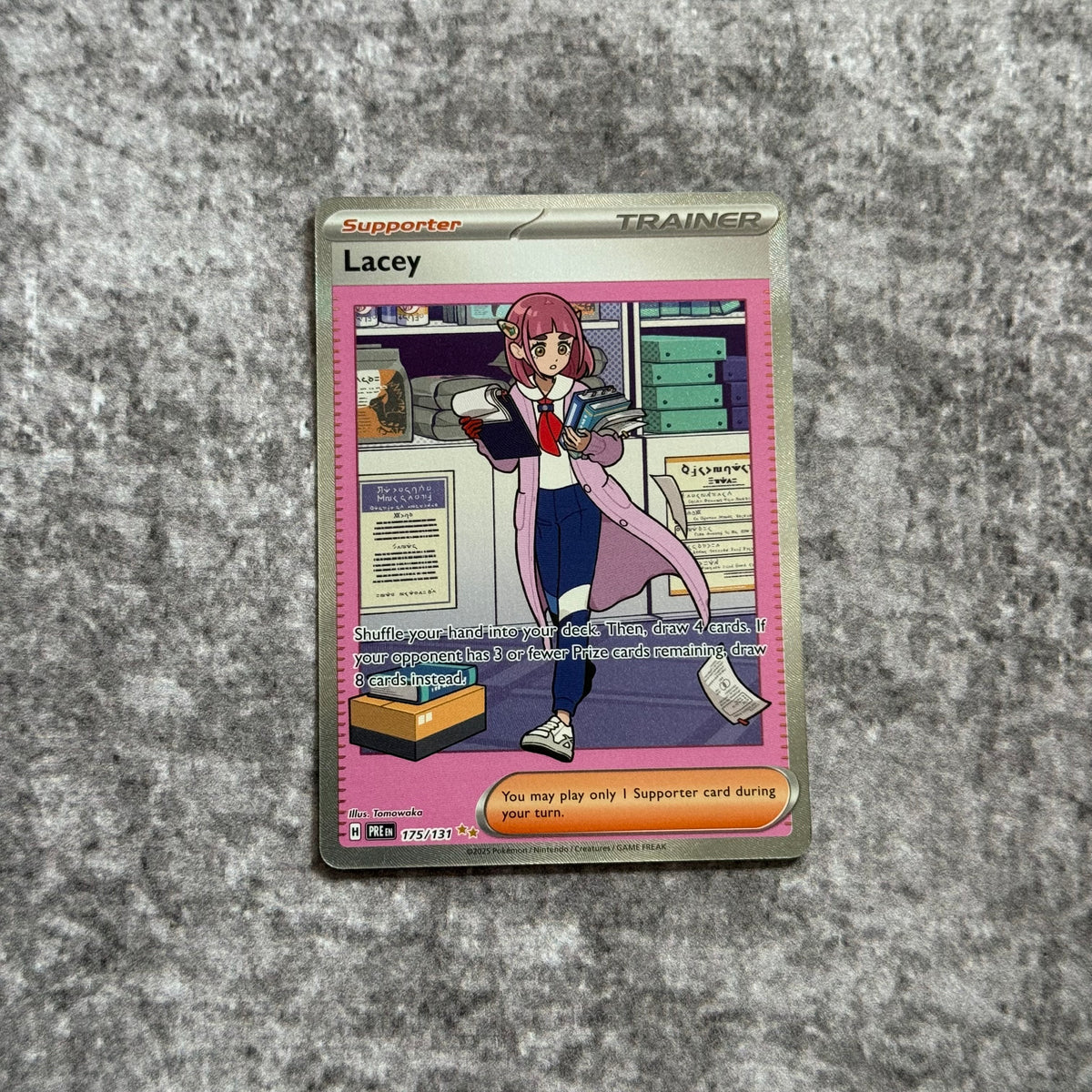 Lacey #175 Pokemon Prismatic Evolutions - NM (FS)