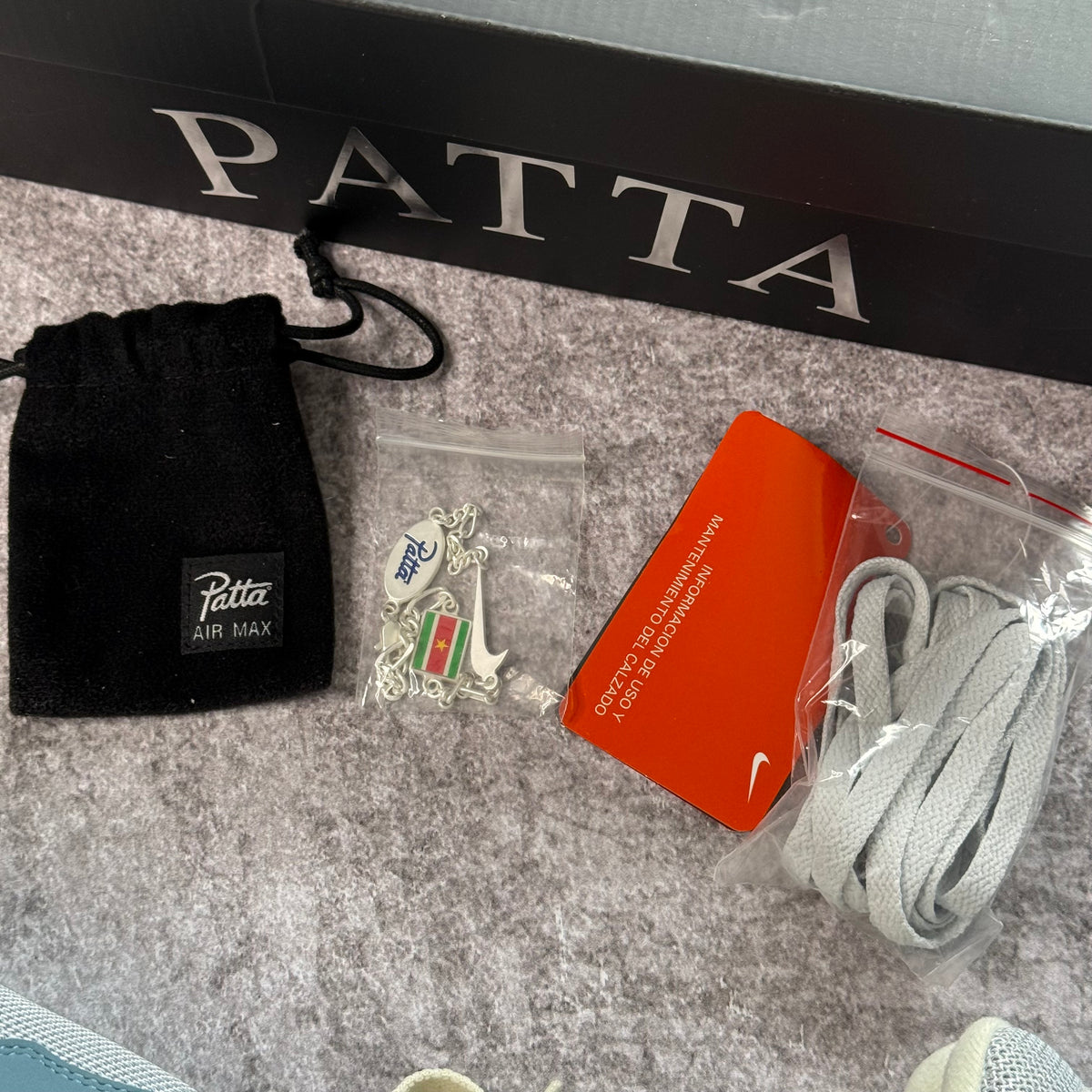 Air Max 1 Patta Waves Noise Aqua - VNDS (JO)