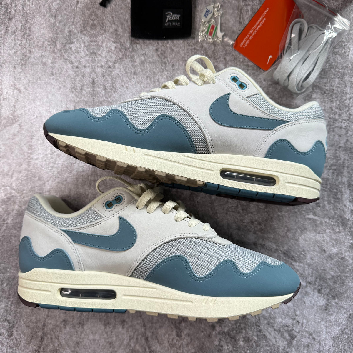 Air Max 1 Patta Waves Noise Aqua - VNDS (JO)